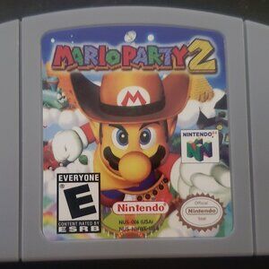 Mario Party 2 Video Game Nintendo 64 N64